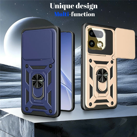 Case for Realme 16 Pro+, Techsuit, CamShield, Blue