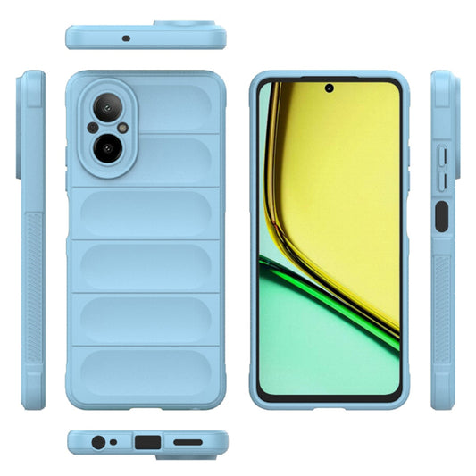 Case for Realme C67 4G, Techsuit, Magic Shield, Blue