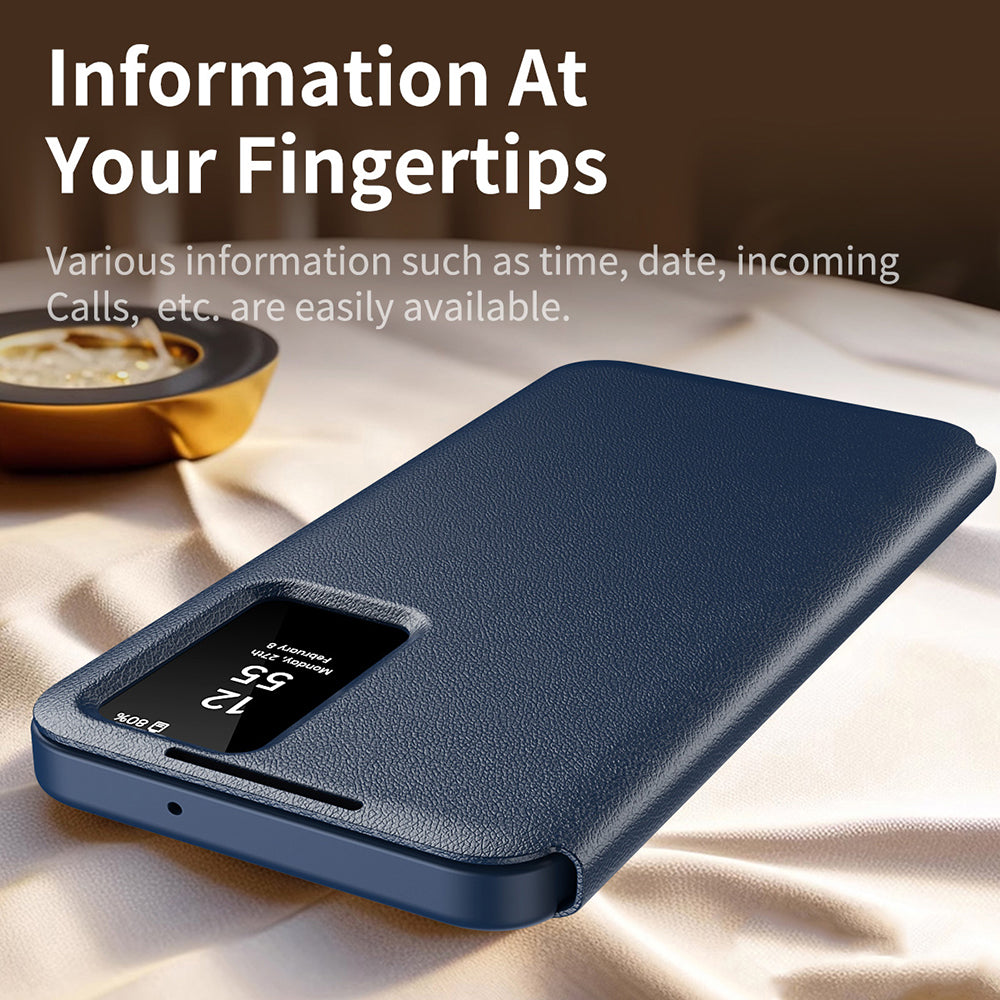Case for Samsung Galaxy A16 5G A166 / A16 4G A165, Techsuit, SmartView, Blue