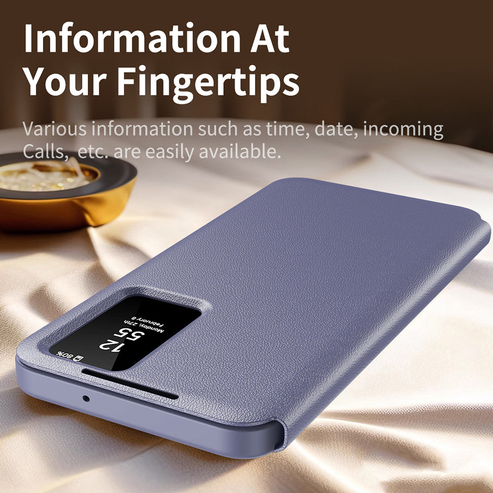 Case for Samsung Galaxy A16 5G A166 / A16 4G A165, Techsuit, SmartView, Purple