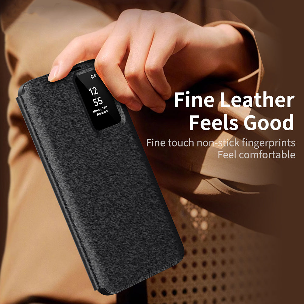 Case for Samsung Galaxy A16 5G A166 / A16 4G A165, Techsuit, SmartView, Black