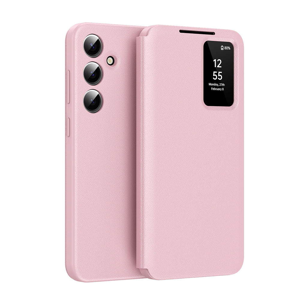 Case for Samsung Galaxy A16 5G A166 / A16 4G A165, Techsuit, SmartView, Pink