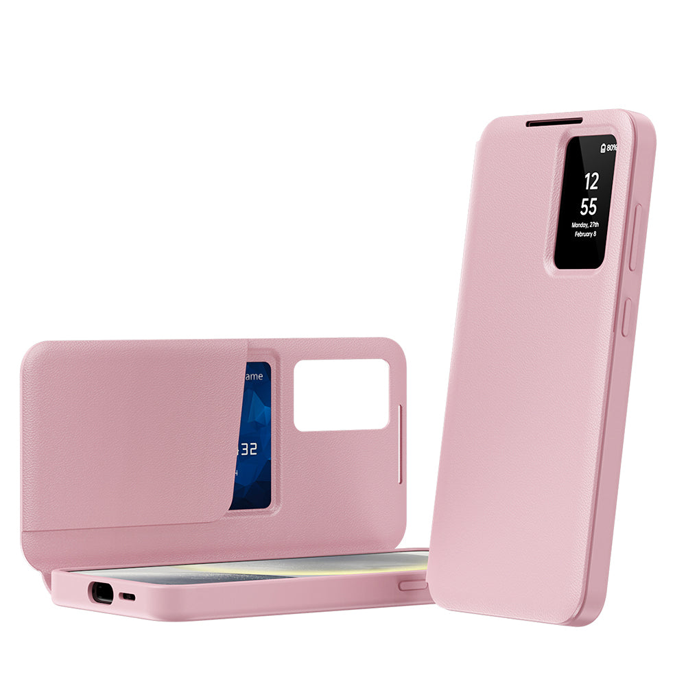 Case for Samsung Galaxy A16 5G A166 / A16 4G A165, Techsuit, SmartView, Pink