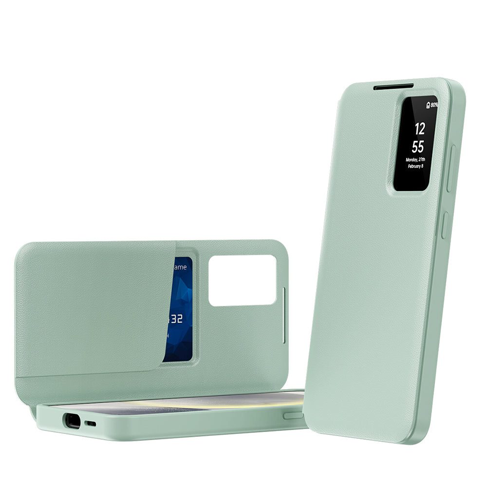 Case for Samsung Galaxy A16 5G A166 / A16 4G A165, Techsuit, SmartView, Green