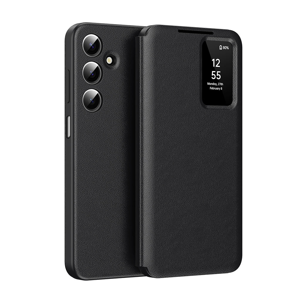Case for Samsung Galaxy A17 4G / A17 5G / A26 A266, Techsuit, SmartView, Black