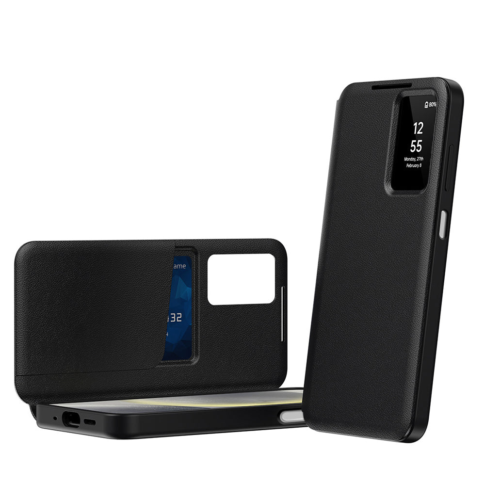 Case for Samsung Galaxy A17 4G / A17 5G / A26 A266, Techsuit, SmartView, Black