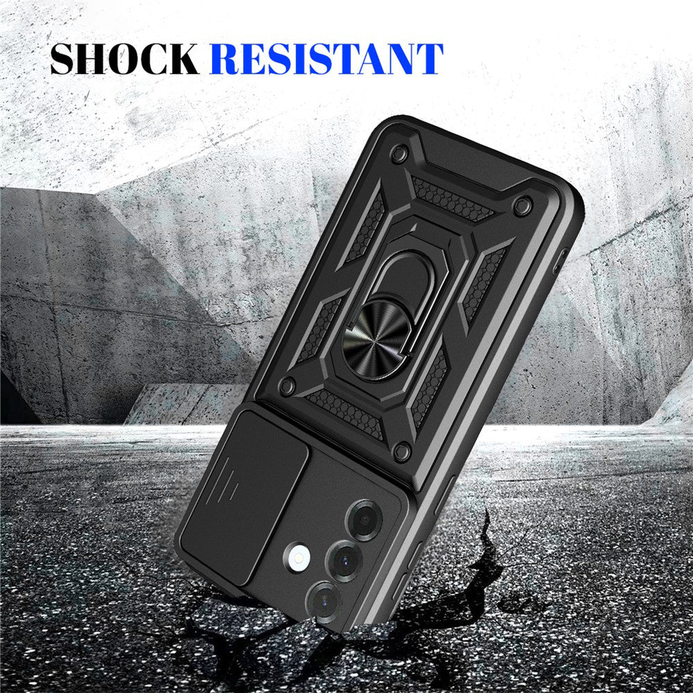 Case for Samsung Galaxy A57 5G, Techsuit, CamShield, Black