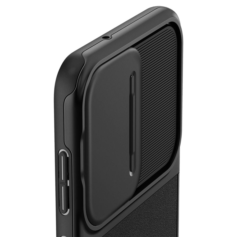 Case for Samsung Galaxy S23 S911, Spigen, Optik Armor, Black