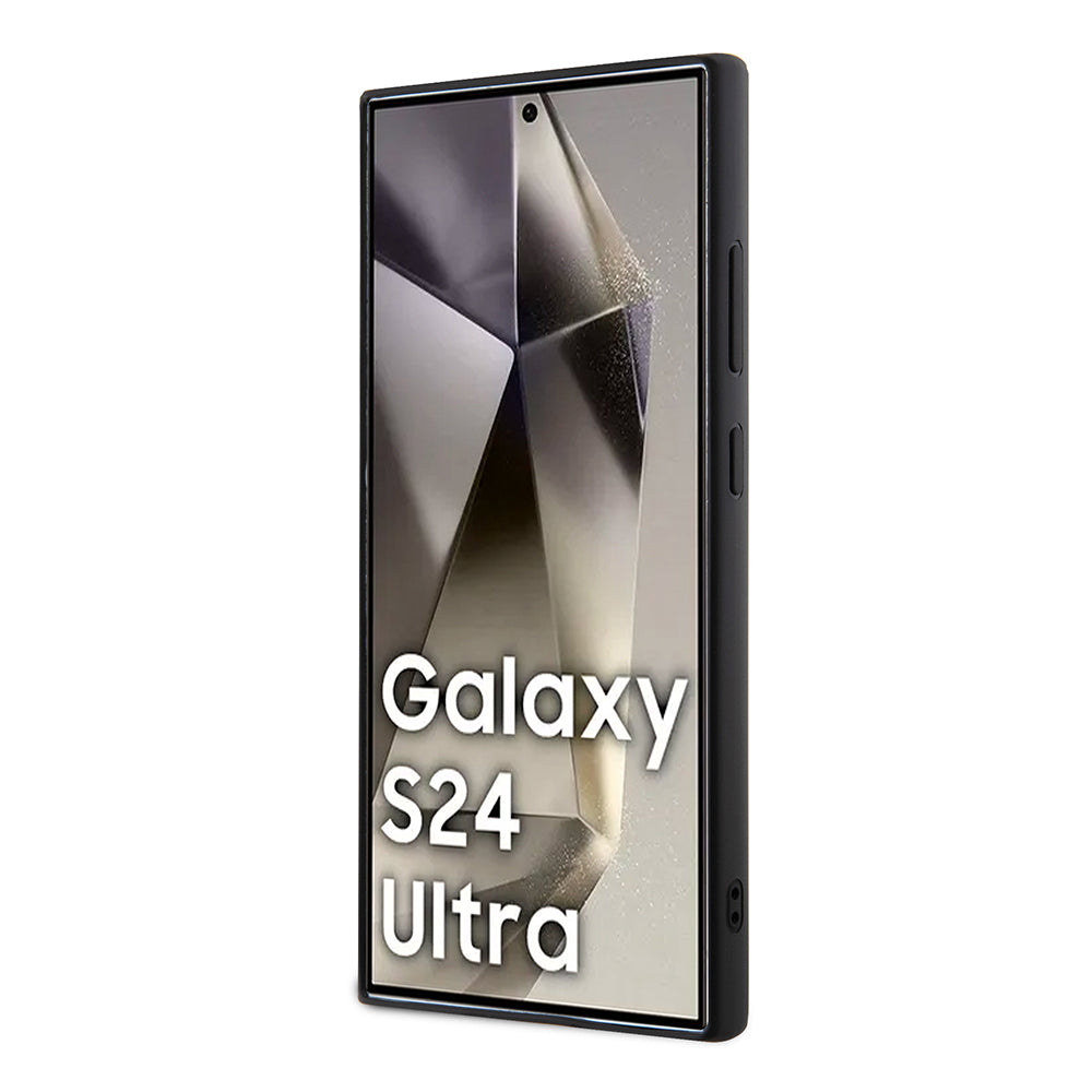 Case for Samsung Galaxy S24 Ultra S928, Karl Lagerfeld, 3D Rubber Ikonik Karl, Black