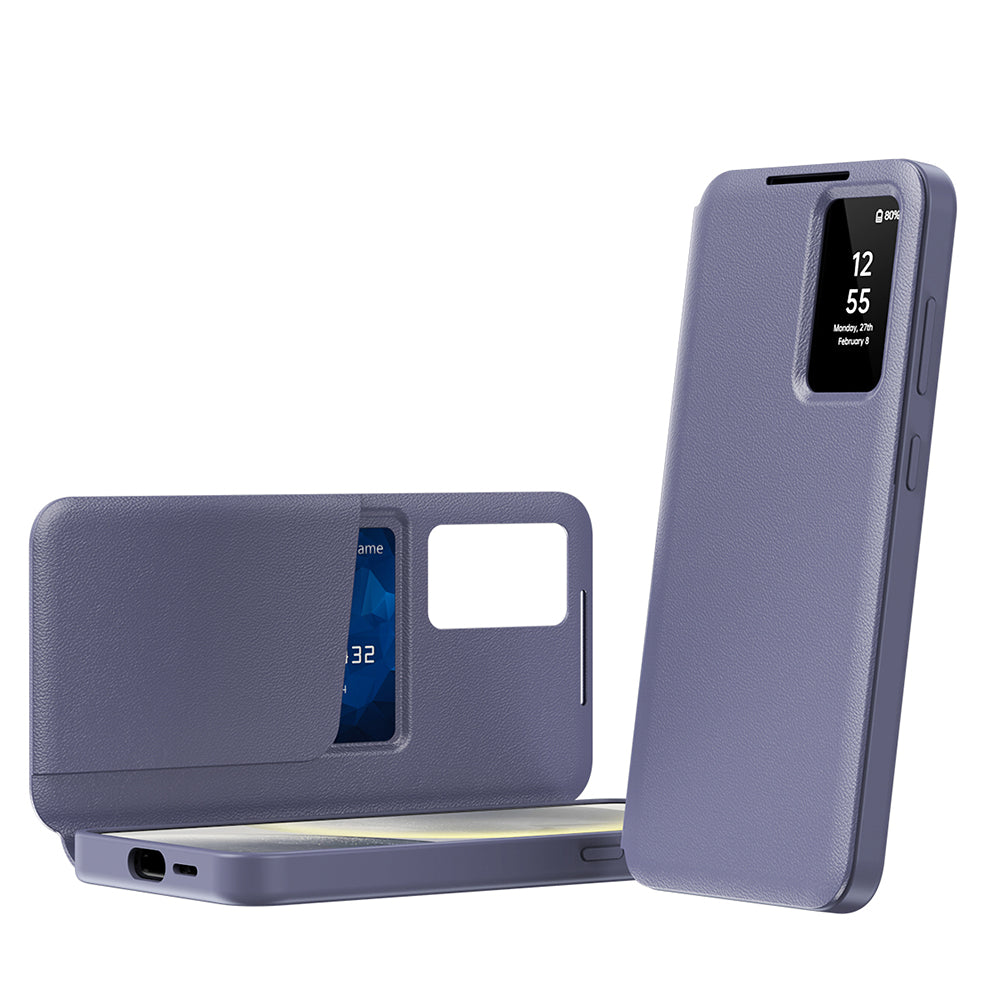Case for Samsung Galaxy S25 FE, Techsuit, SmartView, Purple