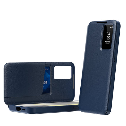 Case for Samsung Galaxy S25+ S936, Techsuit, SmartView, Blue