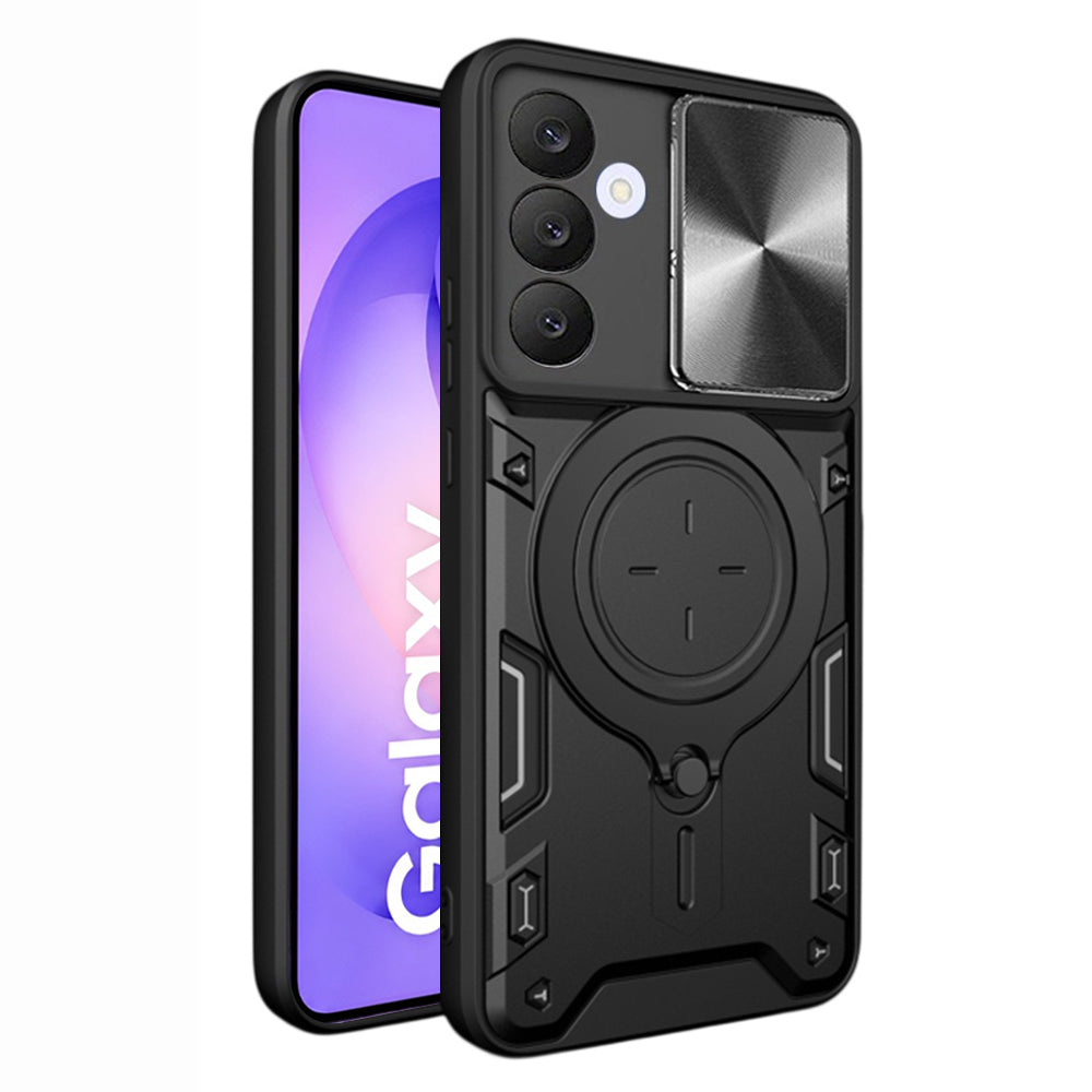 Case for Samsung Galaxy S26 FE S741 / S25 FE, Techsuit, CamGuard Pro, Black