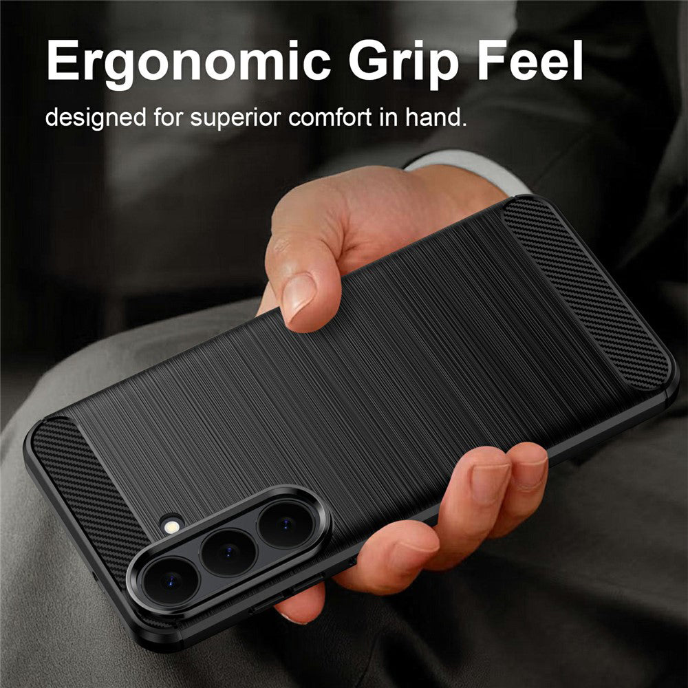 Case for Samsung Galaxy S26 FE S741 / S25 FE, Techsuit, Carbon, Blue