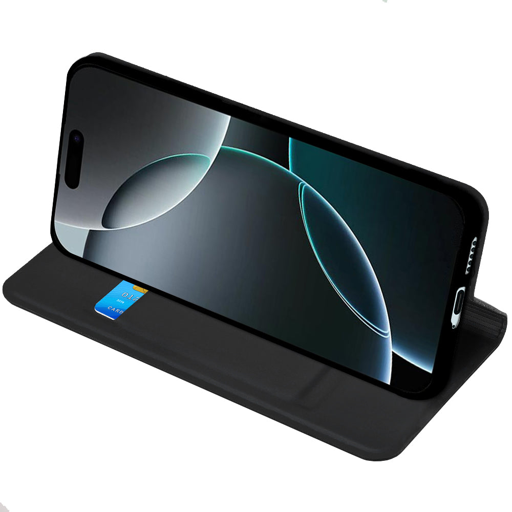 Case for Samsung Galaxy S26 FE S741 / S25 FE, Techsuit, Magskin Book, Black