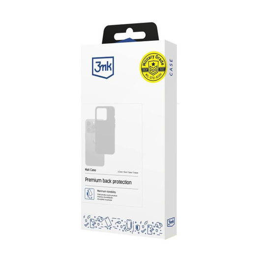 Case for Samsung Galaxy S26 Ultra, 3MK, Matte Black