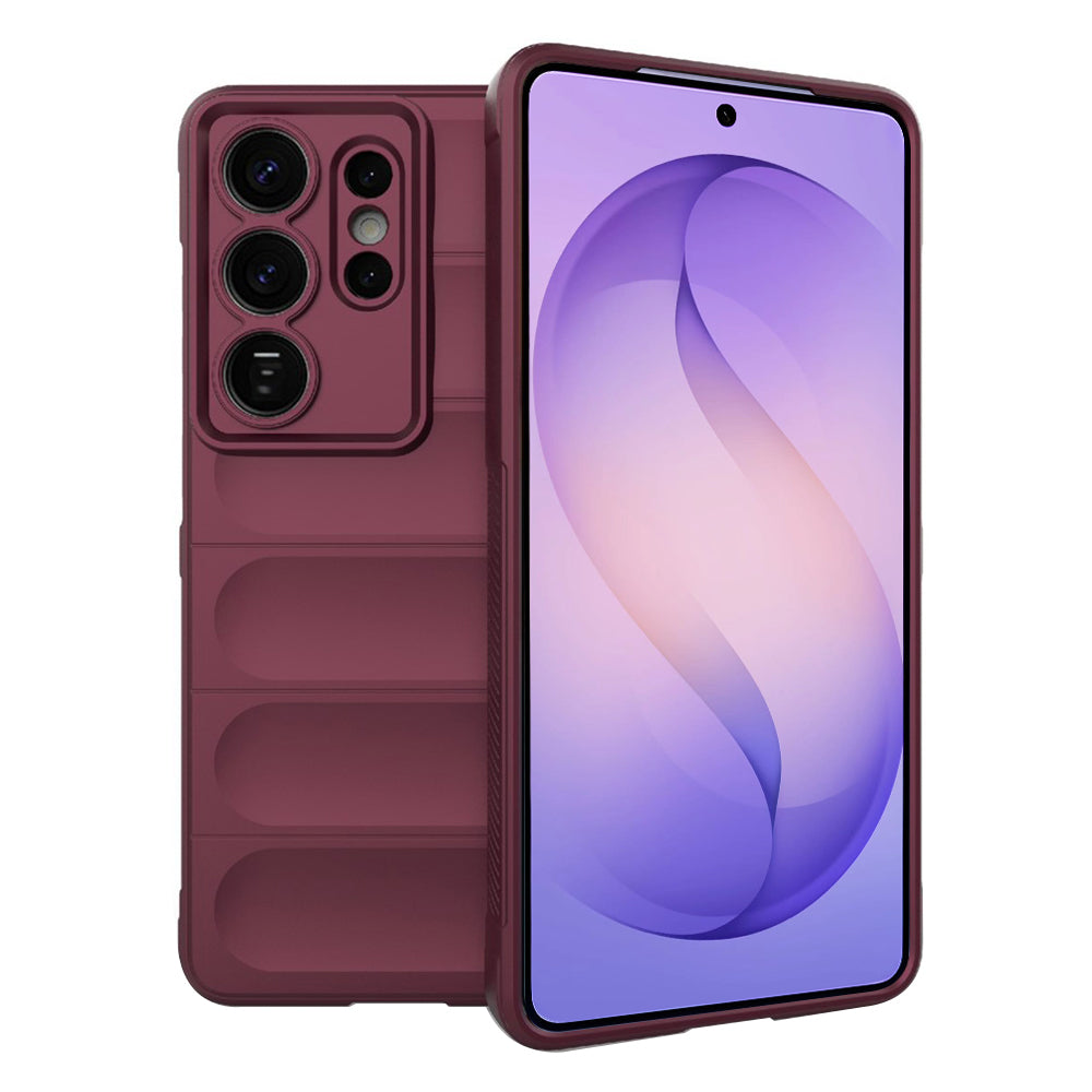 Case for Samsung Galaxy S26 Ultra S948, Techsuit, Magic Shield, Burgundy