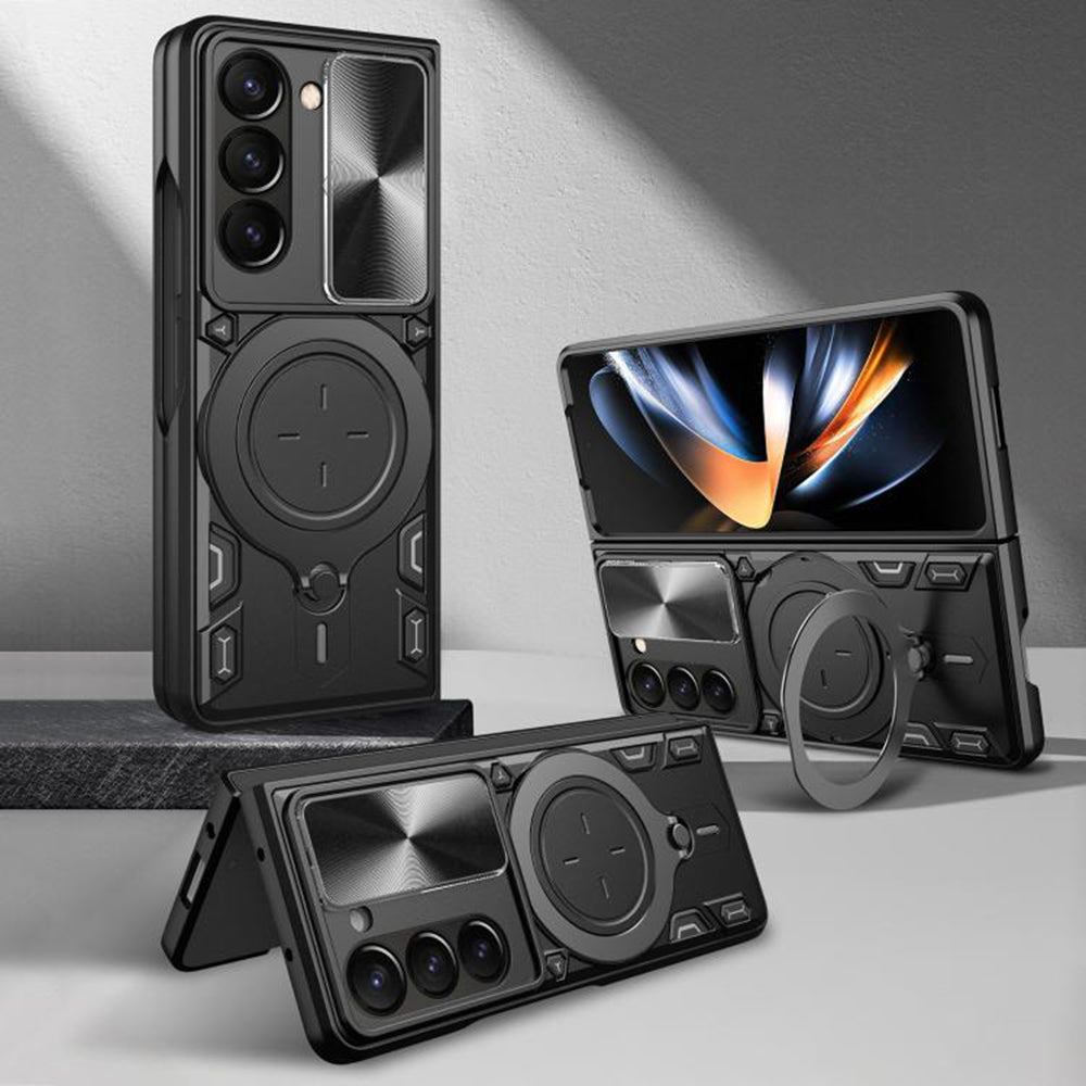 Case for Samsung Galaxy Z Fold8 F971, Techsuit, CamGuard Pro, Purple