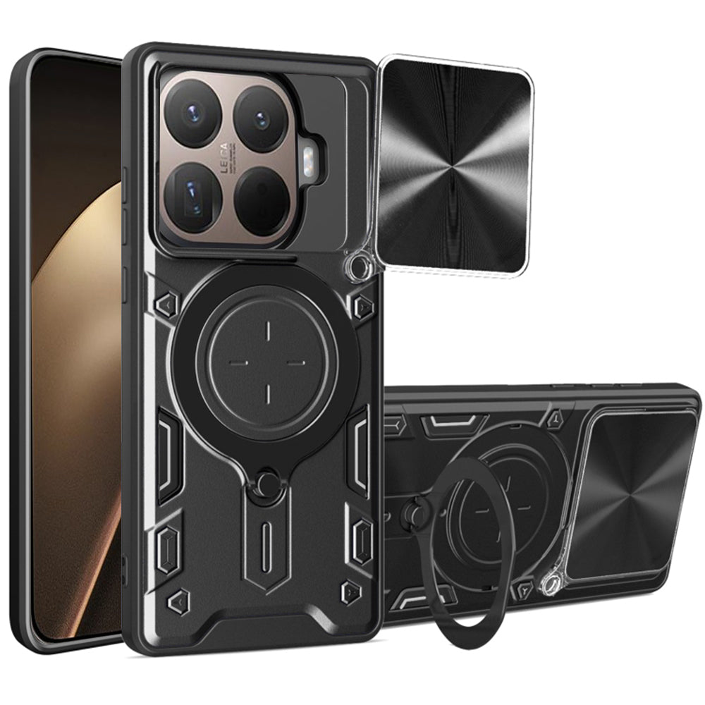 Case for Xiaomi 15T Pro, Techsuit, CamGuard Pro, Black