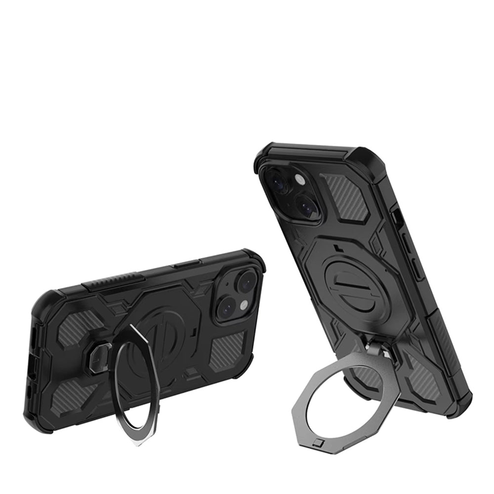 Case for Xiaomi 15T Pro, Techsuit, Carbon Shield Pro, Black
