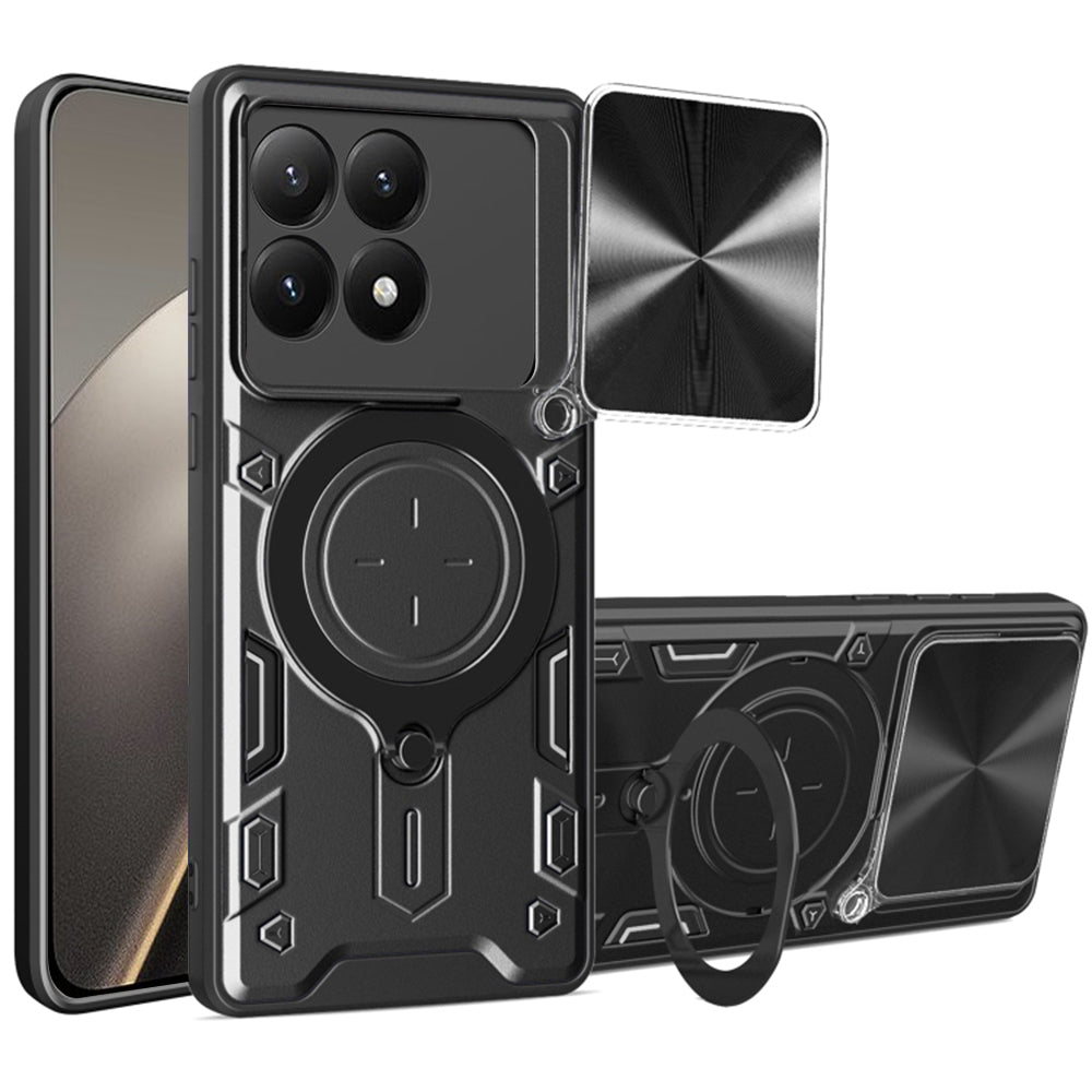 Case for Xiaomi 15T, Techsuit, CamGuard Pro, Black