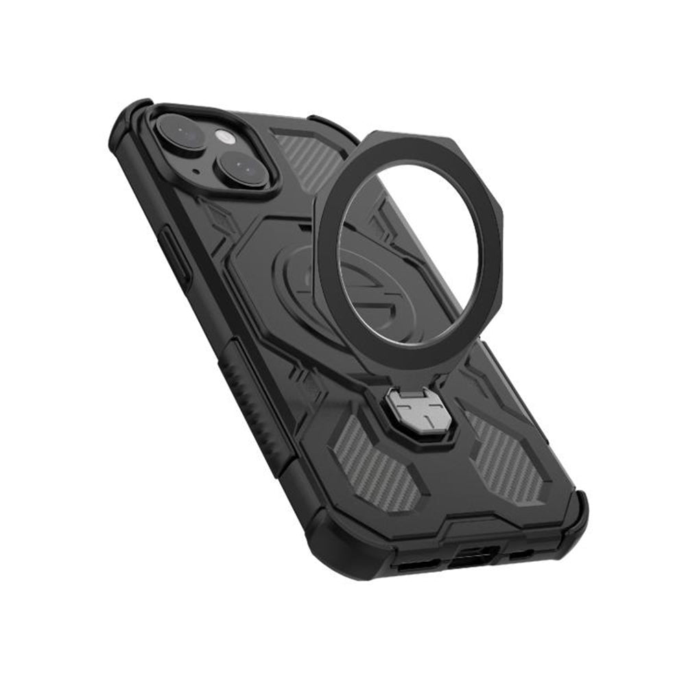 Case for Xiaomi 15T, Techsuit, Carbon Shield Pro, Black