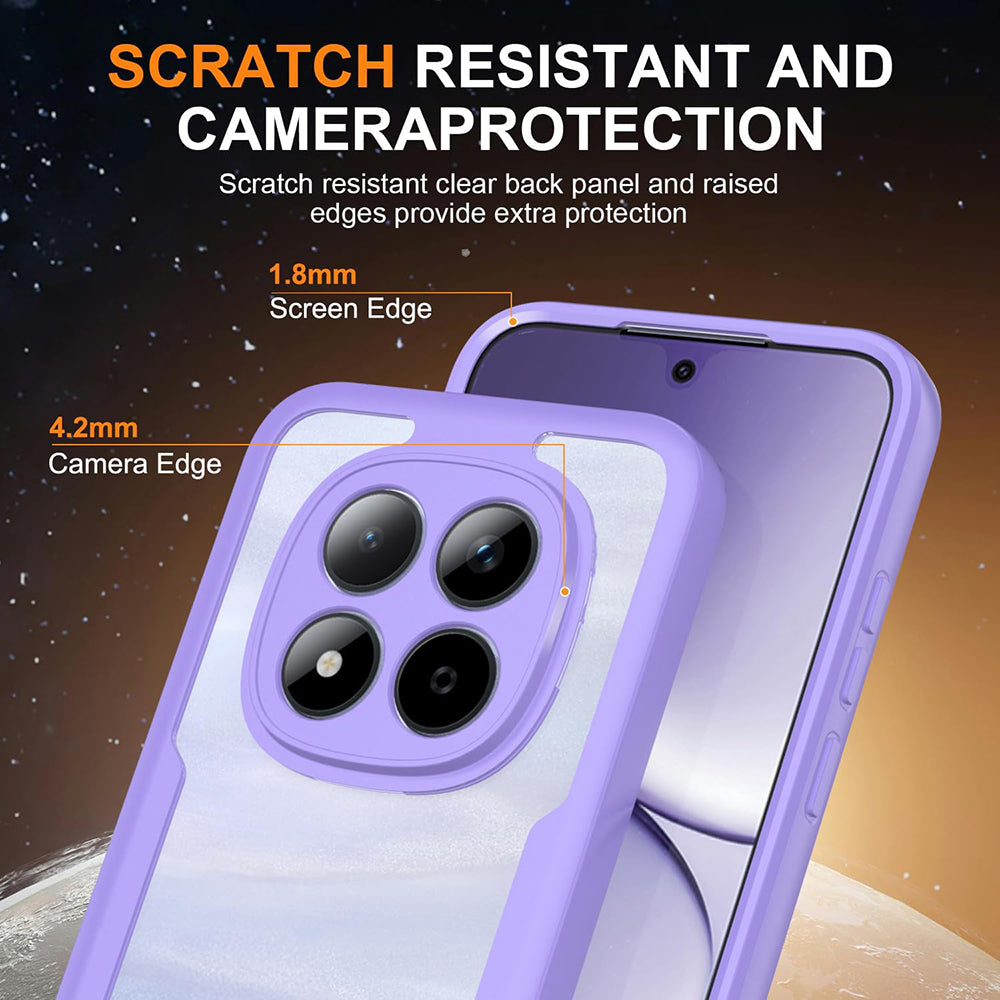 Case for Xiaomi Poco M8 Pro / Redmi Note 15 Pro+ 5G, Techsuit, ColorVerse 360, Purple