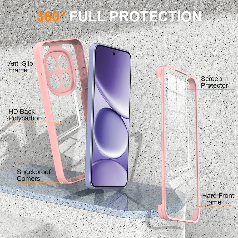 Case for Xiaomi Poco M8 Pro / Redmi Note 15 Pro+ 5G, Techsuit, ColorVerse 360, Pink