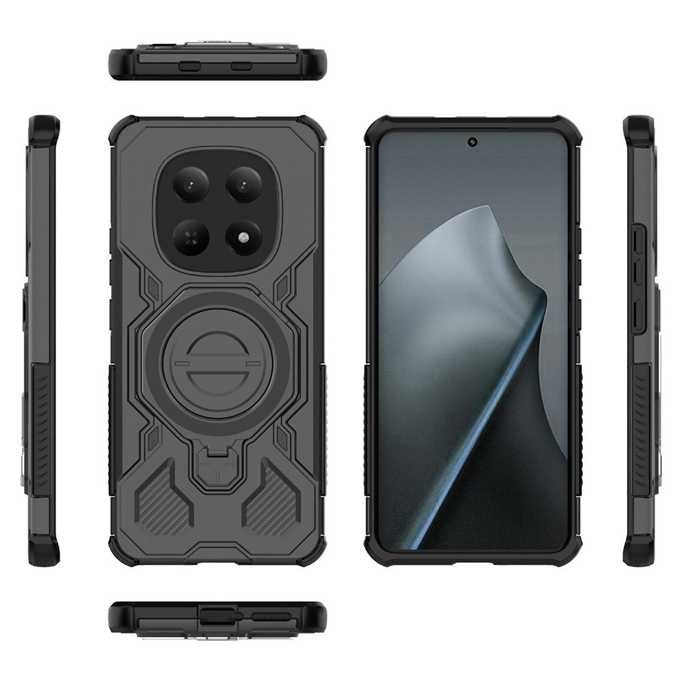 Case for Xiaomi Poco M8 / Redmi Note 15 5G, Techsuit, Carbon Shield Pro, White
