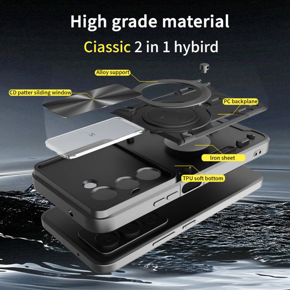 Case for Xiaomi Redmi 15 5G / 15 4G, Techsuit, CamGuard Pro, Purple