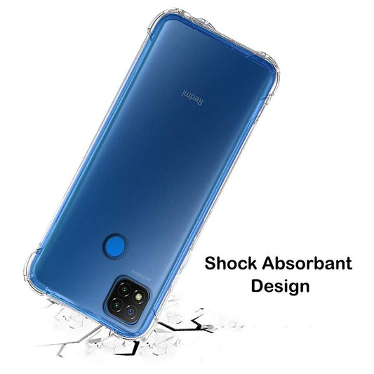 Case for Xiaomi Redmi 9C NFC / 9C, Techsuit, Shockproof Clear, Transparent