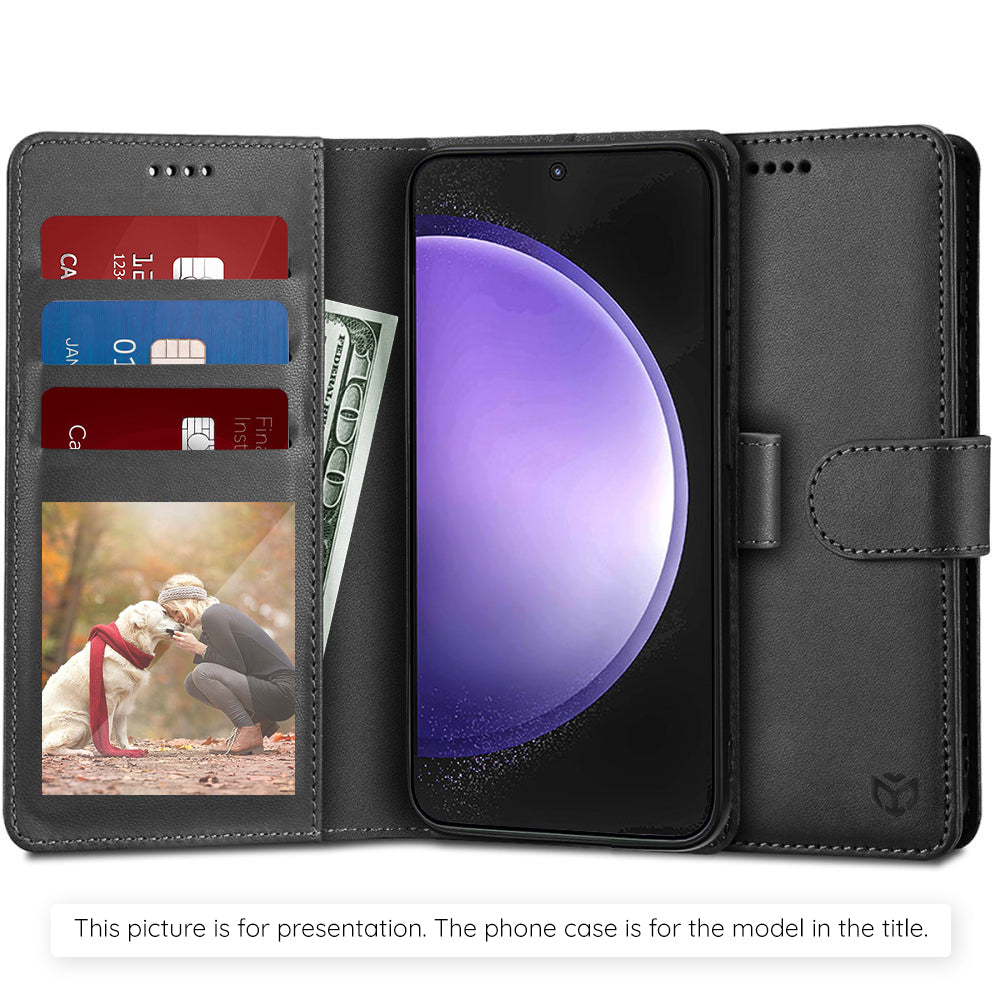 Case for Xiaomi Redmi Note 15 Pro 5G, Techsuit, Diary Book, Black