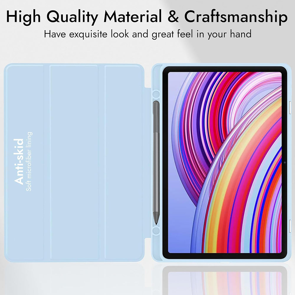 Case for Xiaomi Redmi Pad 2 Pro, Techsuit, Flex Trifold, Green