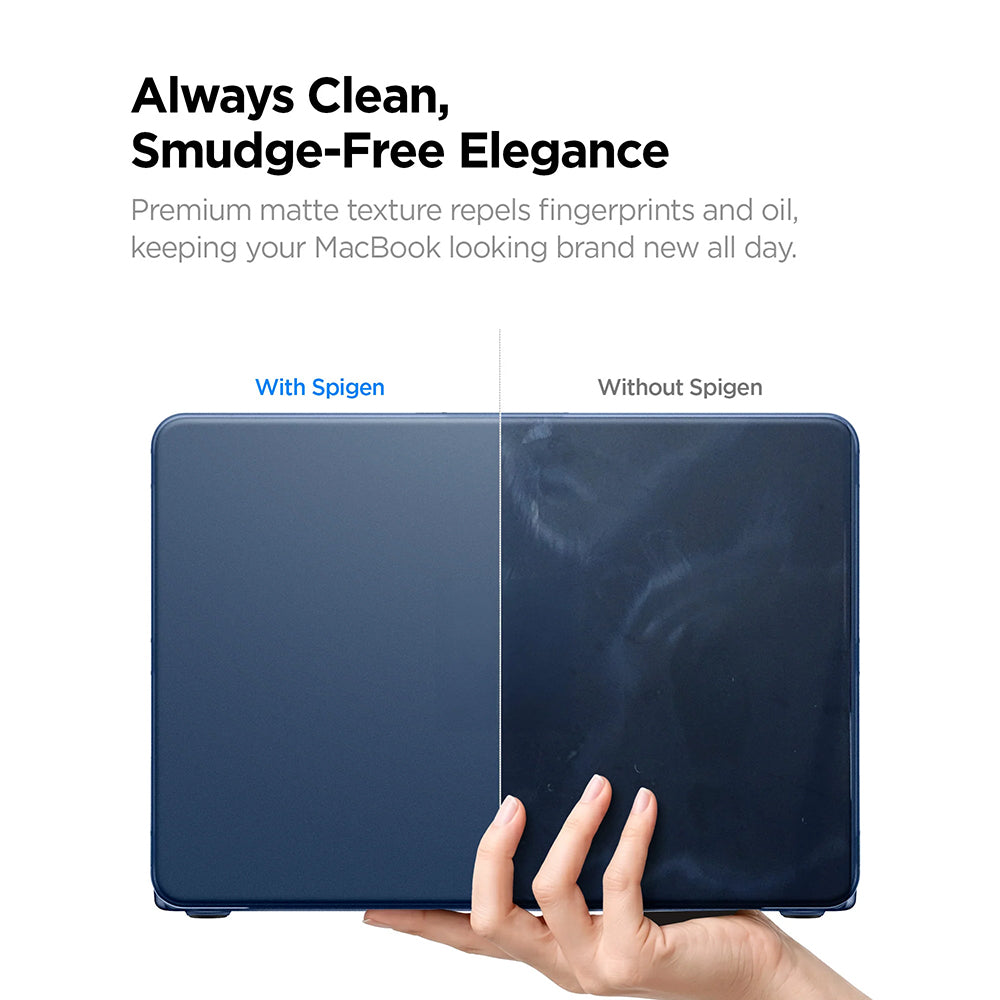 Spigen Airskin Case for Apple MacBook Neo 13inch, Satin Transparent ACS11543