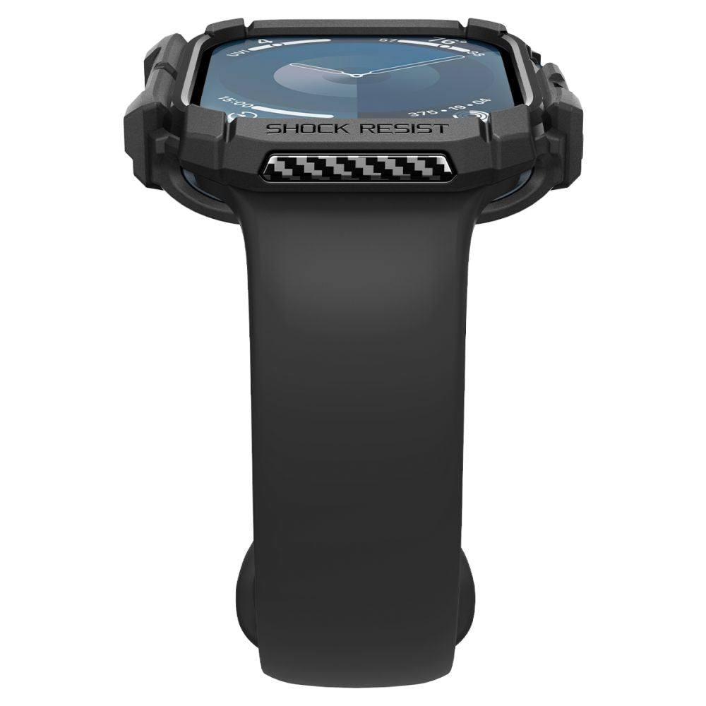 Spigen Rugged Armor Case for Apple Watch Series 10 / 11 42mm, Black ACS08585