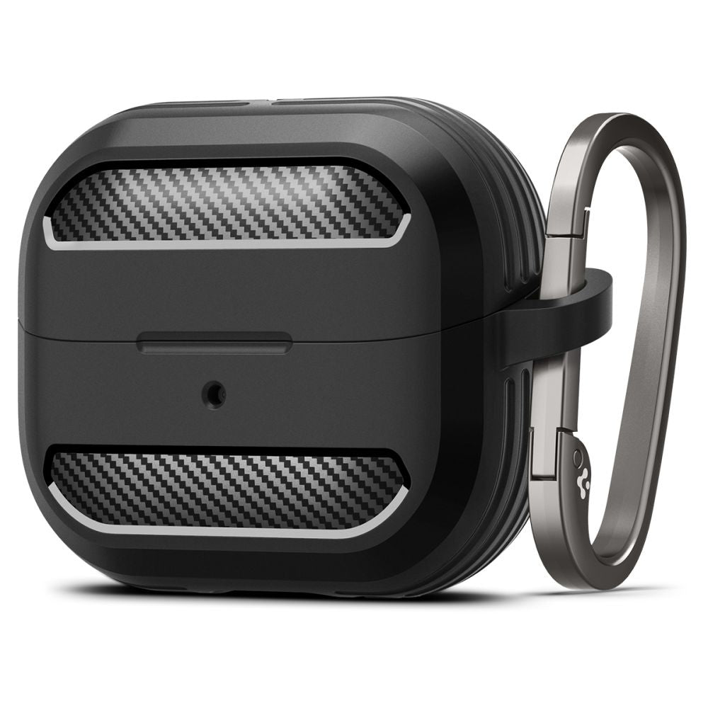 Spigen Rugged Armor Case for Samsung Galaxy Buds3 FE / Buds3 Pro / Buds3, Black ACS08330
