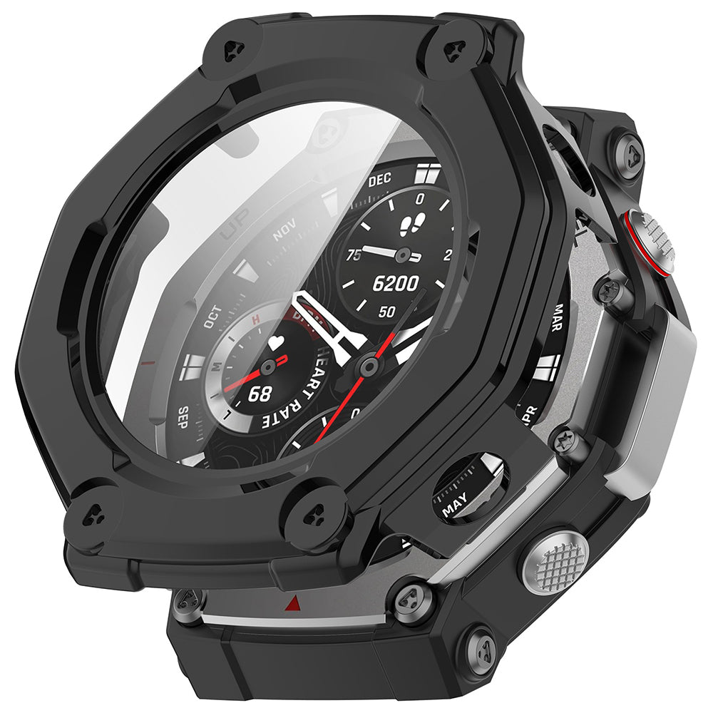 Techsuit Defense360 Pro Case for Amazfit T-Rex 3, Black
