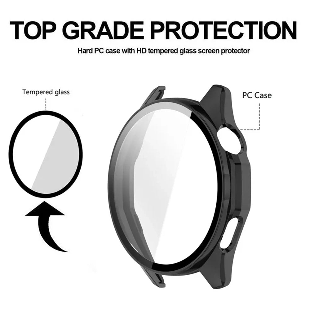 Techsuit Defense360 Pro Case for Huawei Watch GT 6 46mm, Black