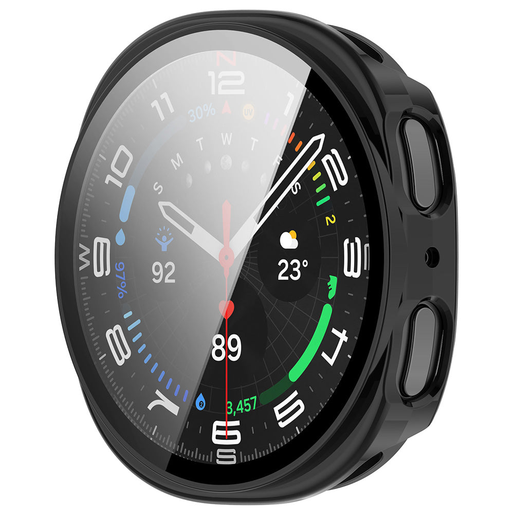 Techsuit Defense360 Pro Case for Samsung Galaxy Watch9 / Watch8 44mm, Black