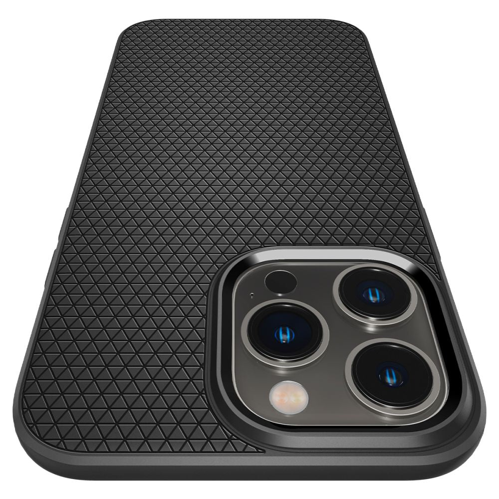 Case for Apple iPhone 14 Pro Max, Spigen, Liquid Air Matte, Black ACS04813