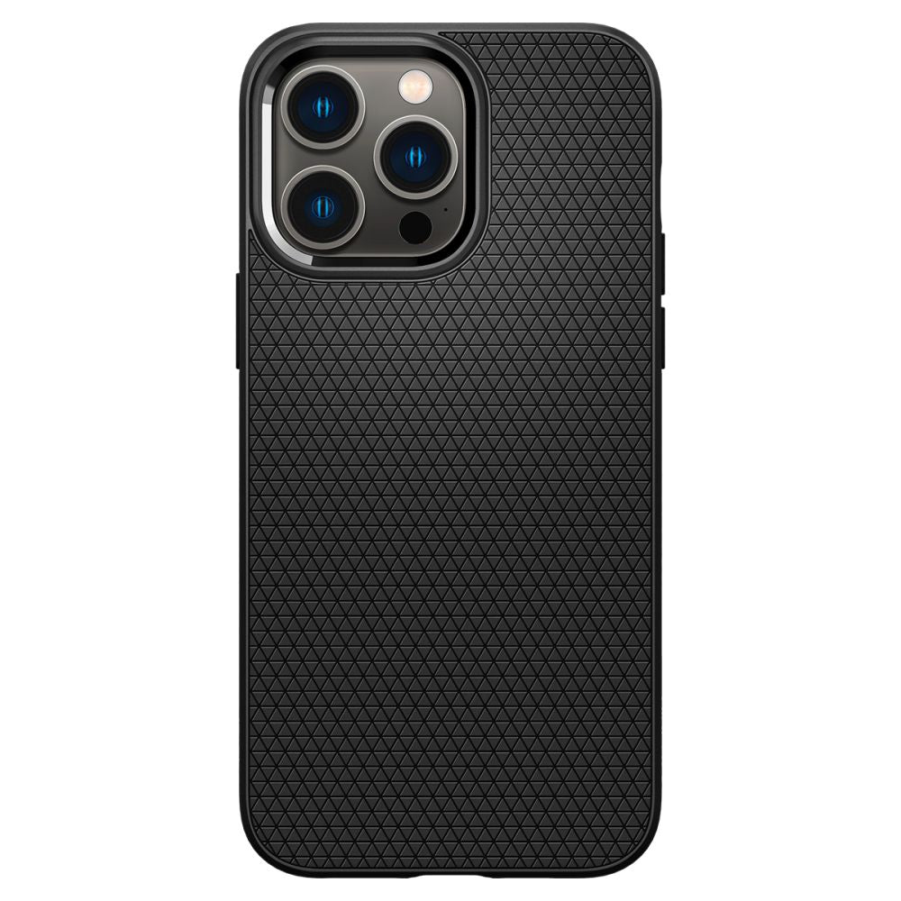 Case for Apple iPhone 14 Pro Max, Spigen, Liquid Air Matte, Black ACS04813