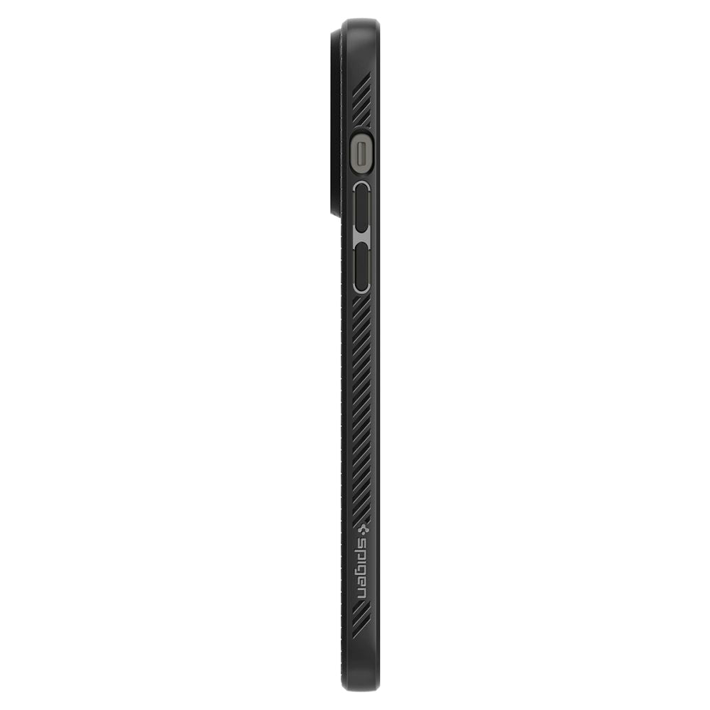 Case for Apple iPhone 14 Pro Max, Spigen, Liquid Air Matte, Black ACS04813