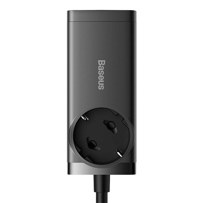 Baseus GaN3 Pro Extension, 1 x Schuko, Black PSZM000901