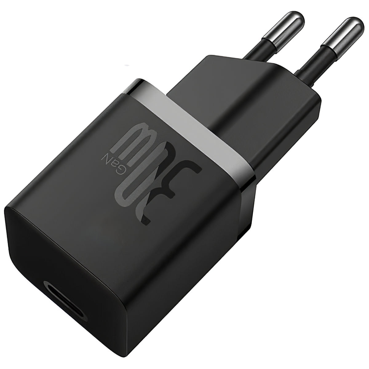 Network Charger Baseus GaN GaN Mini 1C, 30W, 3A, 1 x USB-C, Black CCGN070401