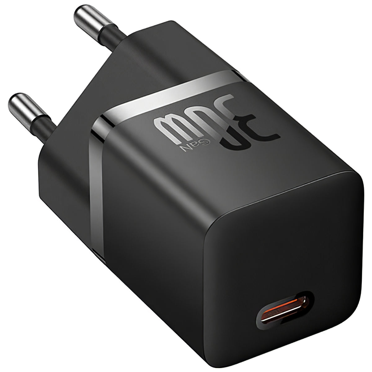 Network Charger Baseus GaN GaN Mini 1C, 30W, 3A, 1 x USB-C, Black CCGN070401