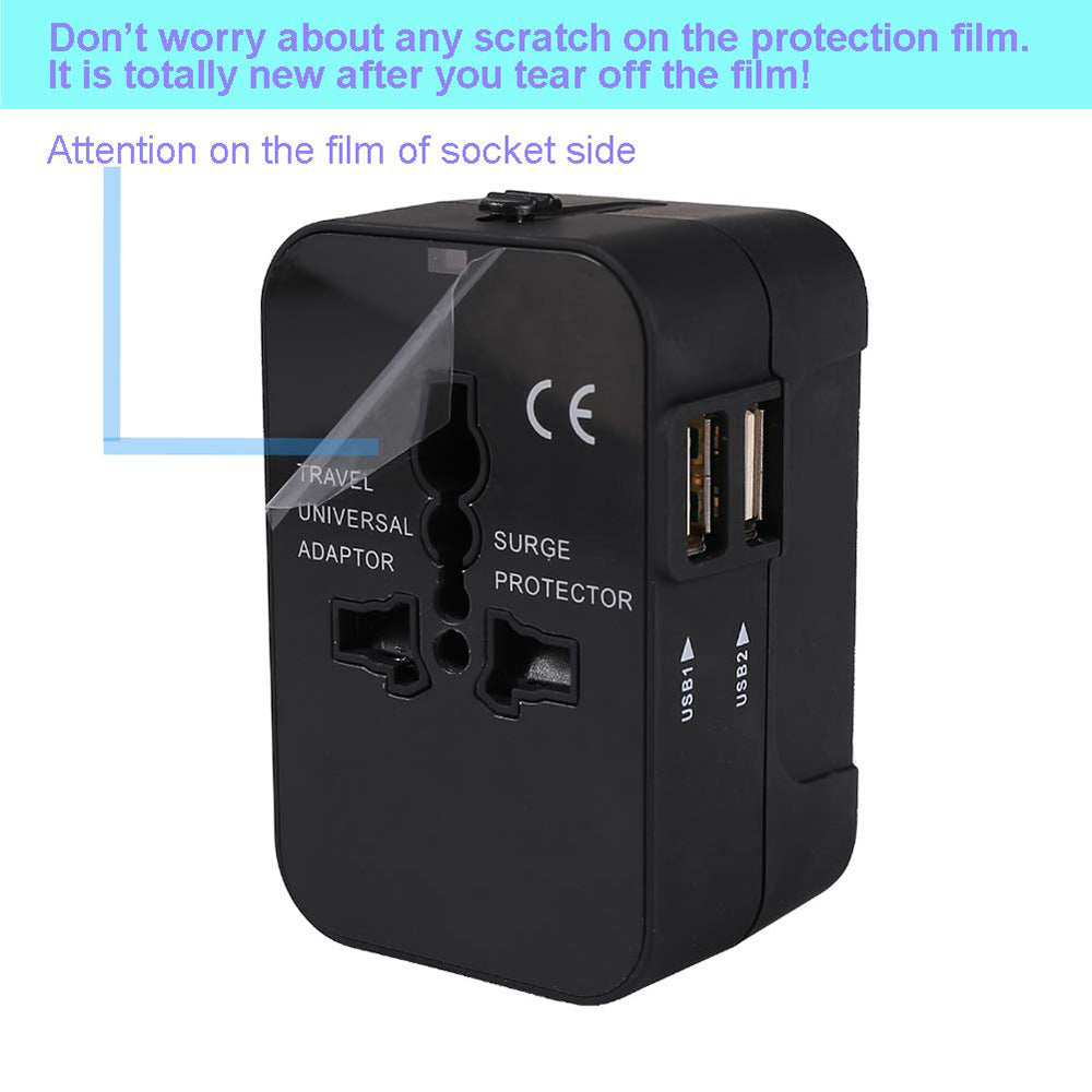 Techsuit HHT202 Travel Network Charger, 10W, 2A, 2 x USB-A, White