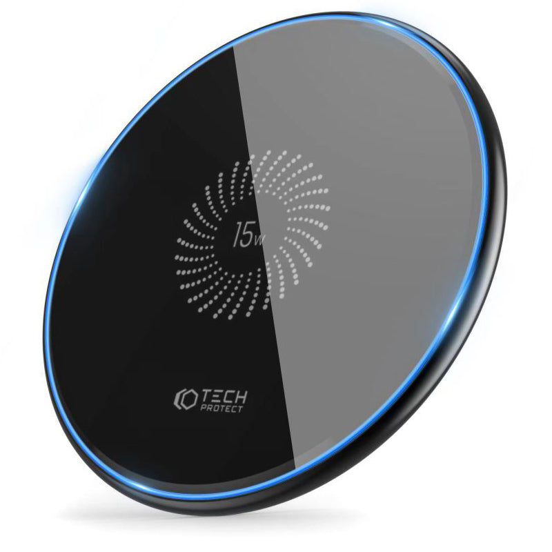 Wireless Network Charger Tech-Protect QI15W-C1, 15W, 1.67A, Black THP1413
