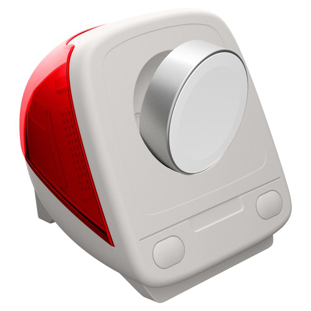 Spigen C1 Classic Stand for Apple Watch Wireless Charger Series, Red