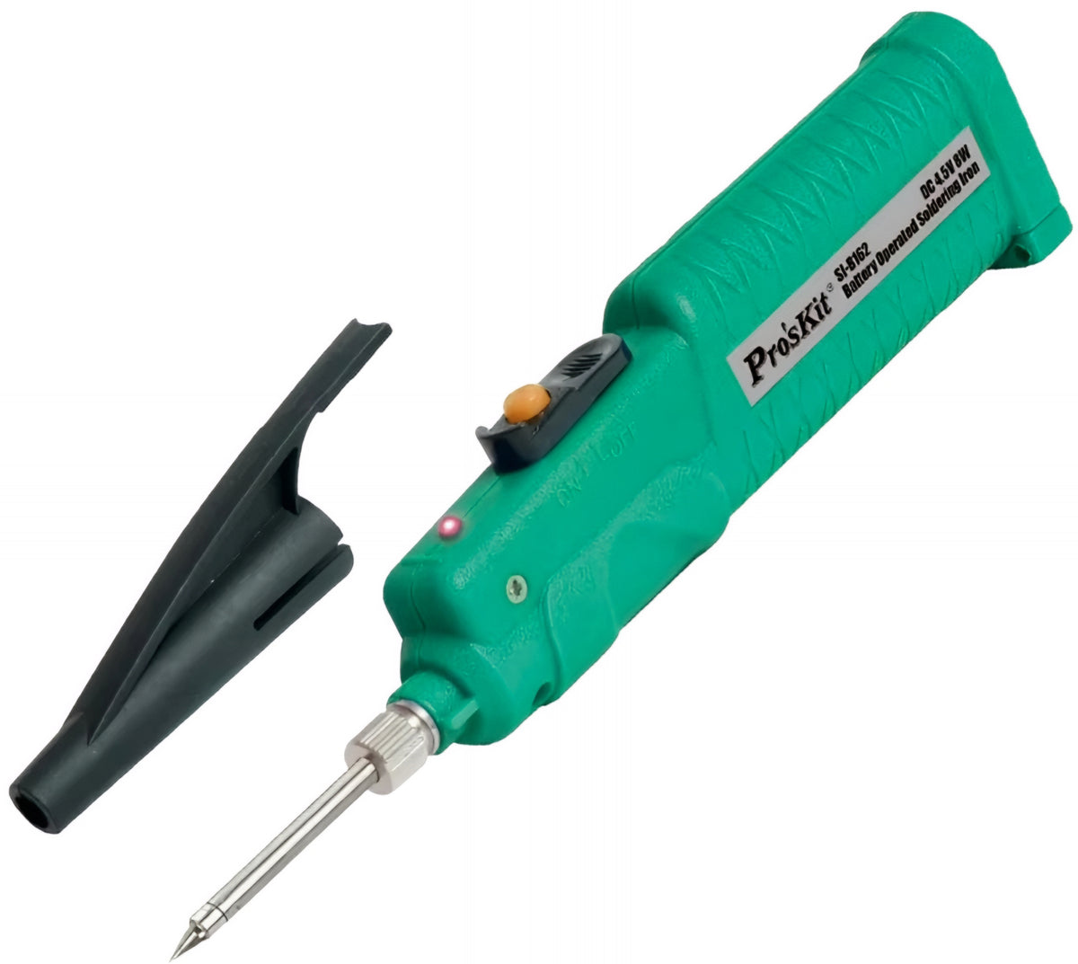 Pro'sKit SI-B162 Soldering Iron, 8W, Portable, Green