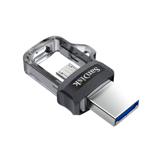 External Memory USB-A 3.0 / microUSB SanDisk Ultra Dual Drive, 32Gb SDDD3-032G-G46