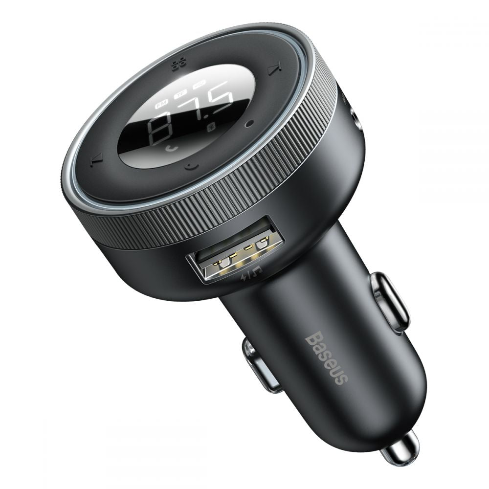 Baseus Enjoy Bluetooth FM Modulator, 2 x USB-A - 1 x microSD - 1 x AUX CCLH-01